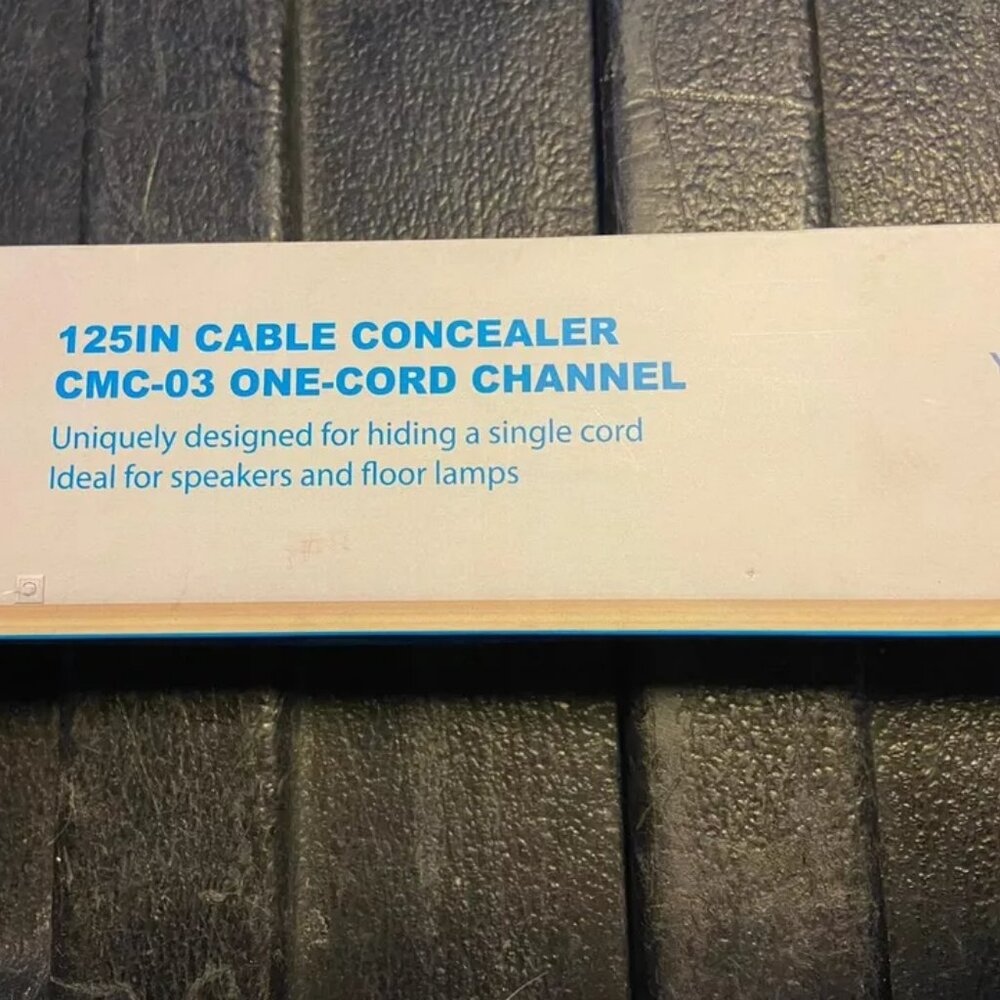 125IN CABLE CONCEALER CMC-03 ONE-CORD CHANNEL